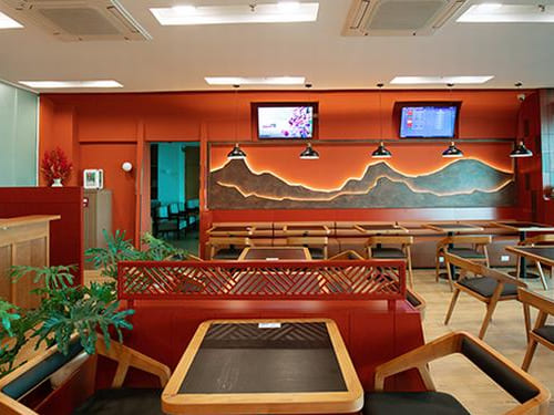 The lounge