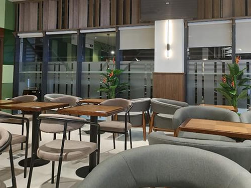 The lounge