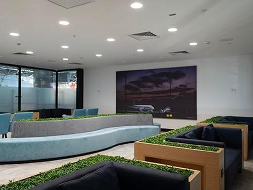 The lounge