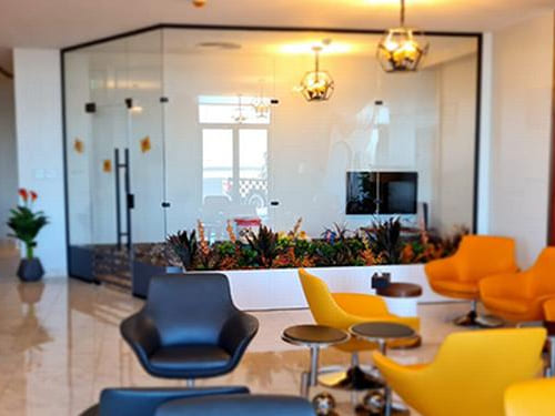 The lounge