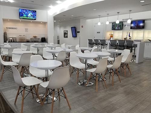 The lounge