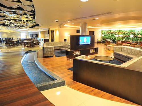 The lounge
