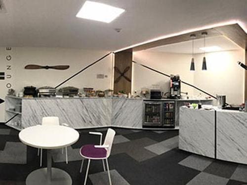 The lounge