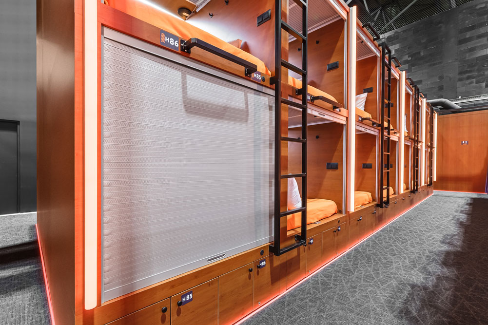 capsule hotel  photo